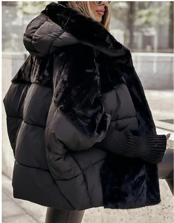 Manteau d'hiver à capuche