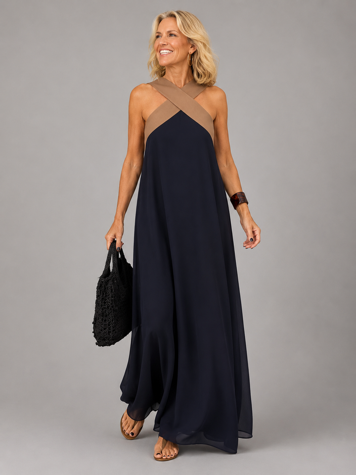 Antonietta | Maxi Dress Elegant Crossed