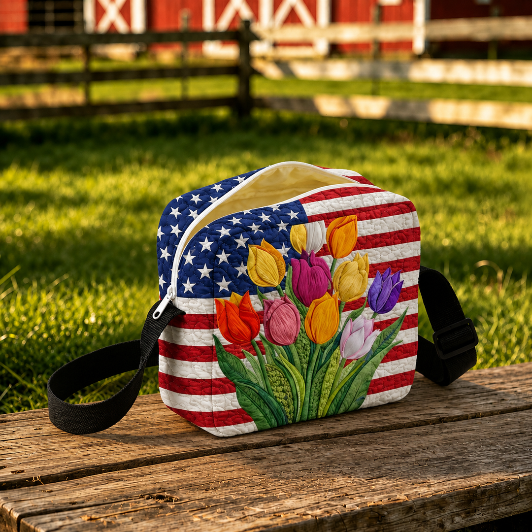 Liberty Tulips Crossbody