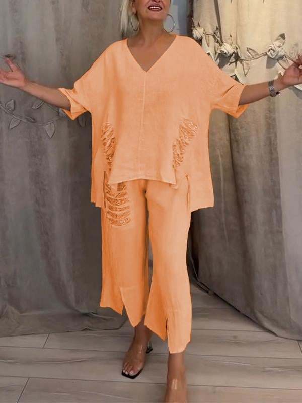Bianca | Tenue d'été deux pièces fluide et légère