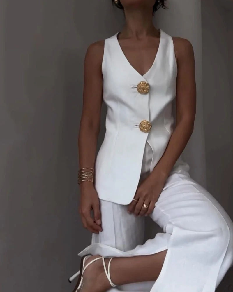 Ensemble deux pièces chic et élégant