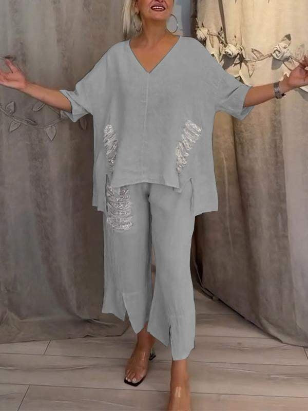 Bianca | Tenue d'été deux pièces fluide et légère