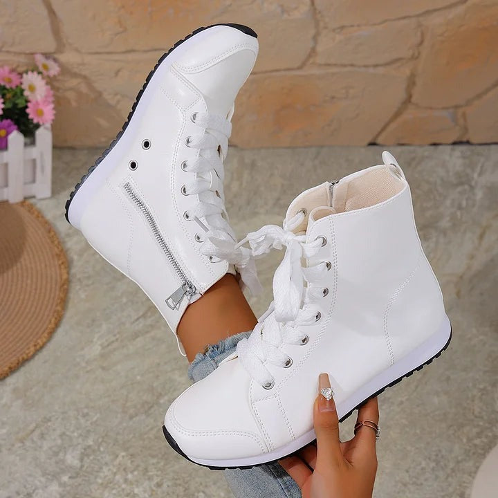 Bottines confort à fermeture éclair