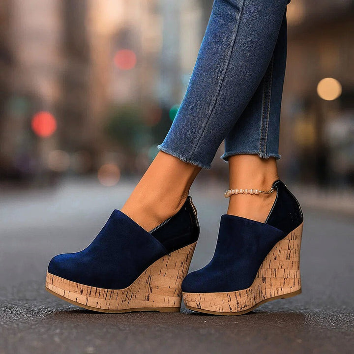 Chaussures à Plateformes Compensées