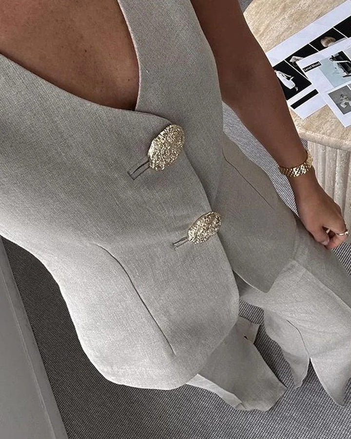 Ensemble deux pièces chic et élégant
