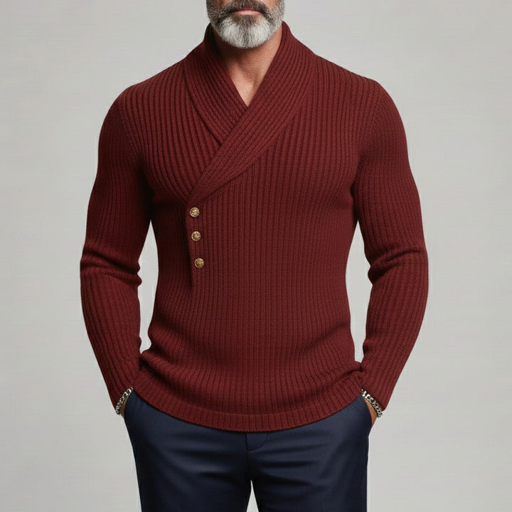 Pull en maille décontracté pour homme