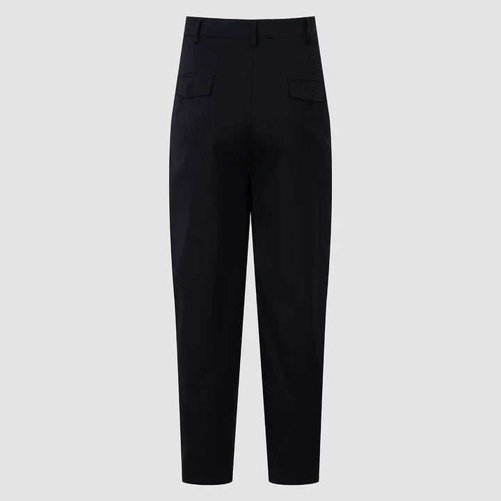 Pantalon large à plis chic et décontracté