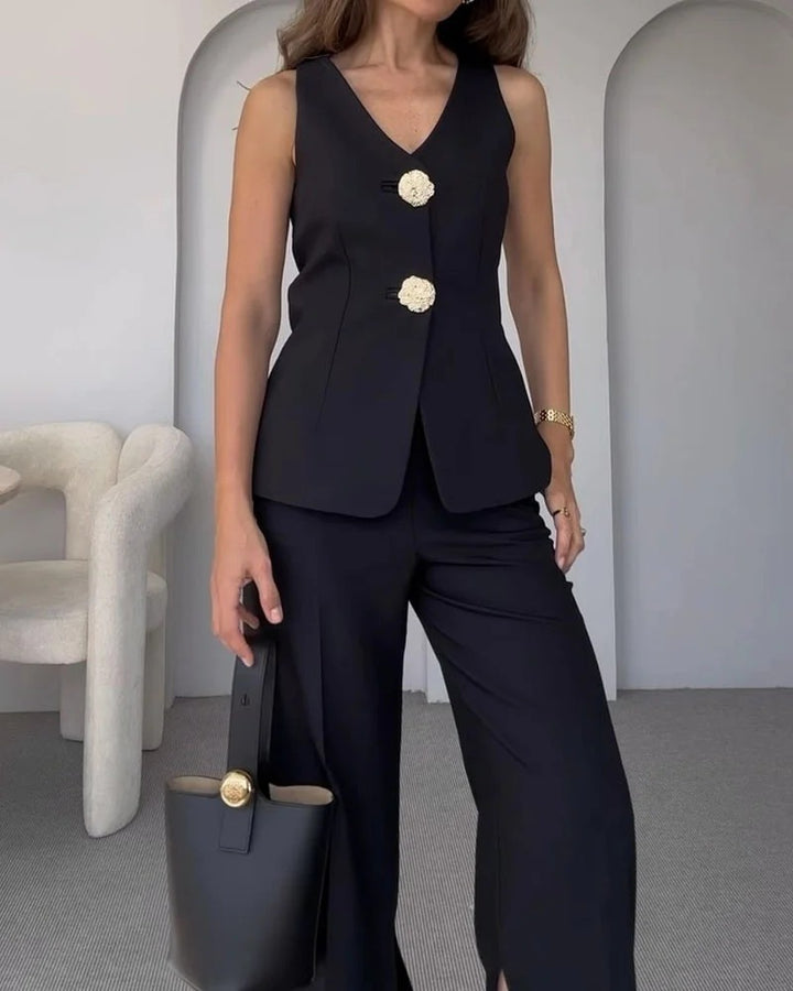 Ensemble deux pièces chic et élégant