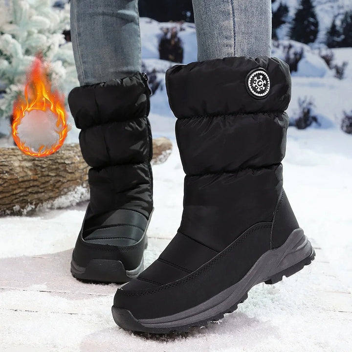 Bottes d'hiver mi-mollet