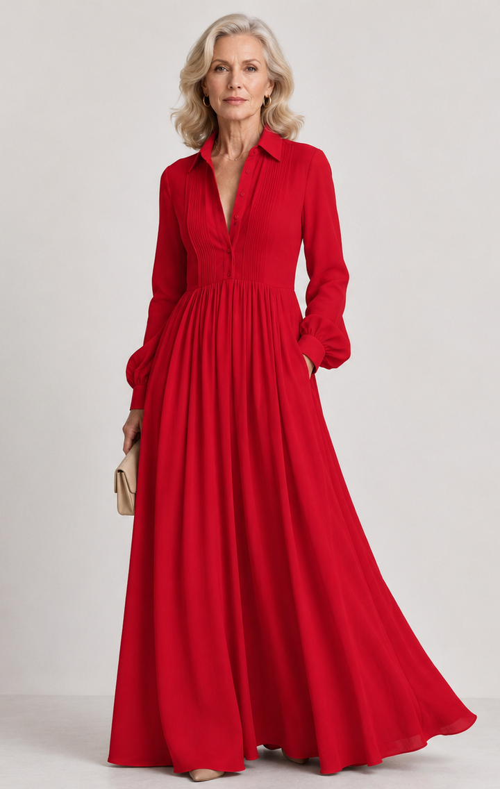 Ornella | Soft Flow Maxi Dress