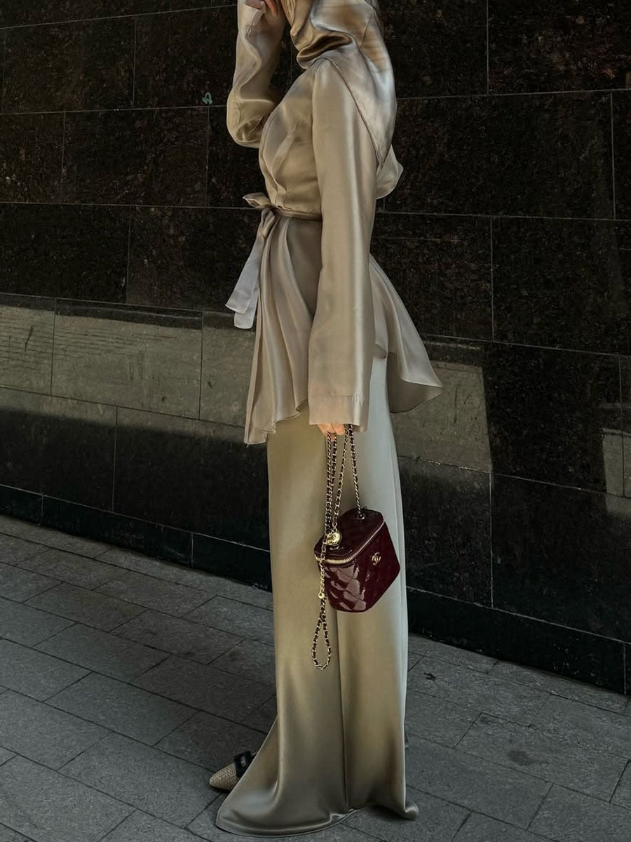 Ensemble kimono deux pièces élégant