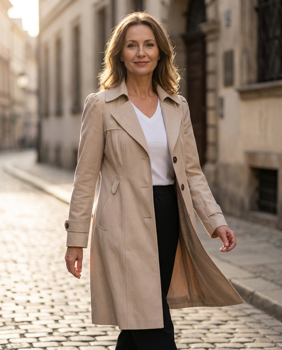 ELEGANT LONG COAT FOR WOMEN