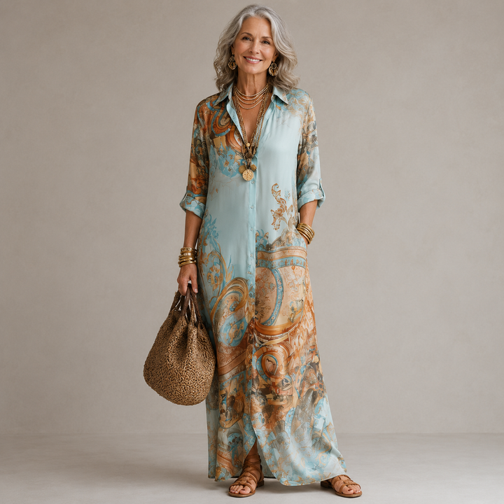 Lidia I Maxi Dress Print Luxury