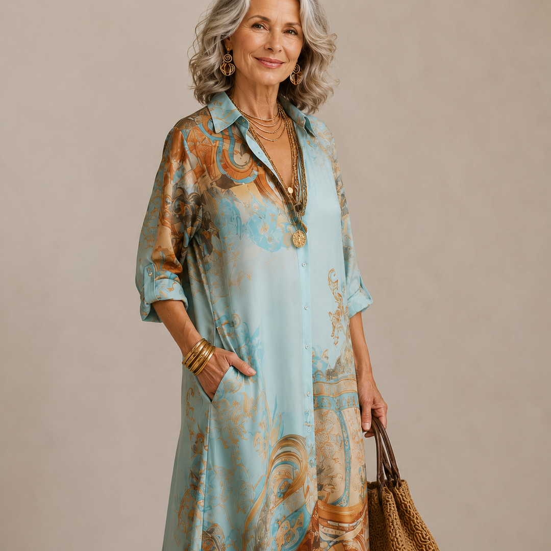 Lidia I Maxi Dress Print Luxury
