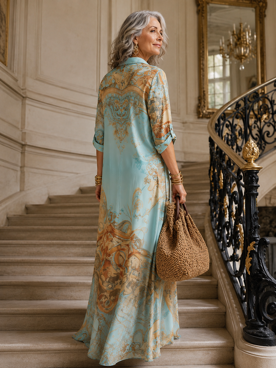 Lidia I Maxi Dress Print Luxury