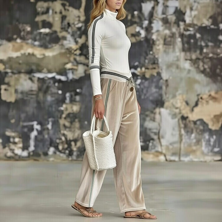 Ensemble velours confortable