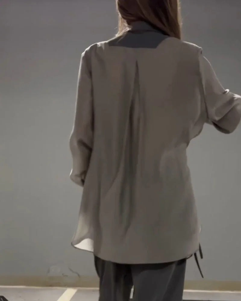 Ensemble deux pièces chemise et pantalon – Léger et respirant