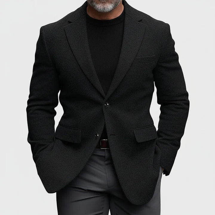 Blazer homme décontracté chic col à revers