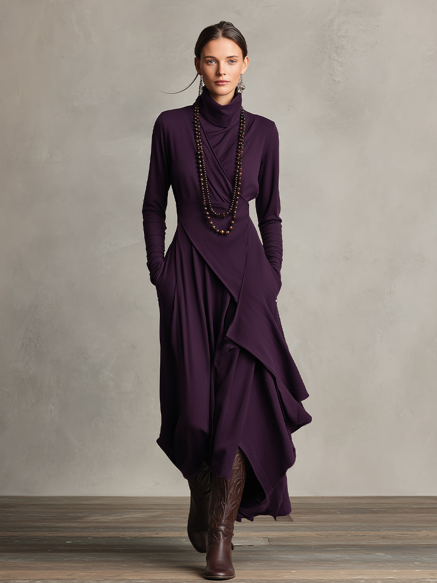Robe maxi en maille Natalia