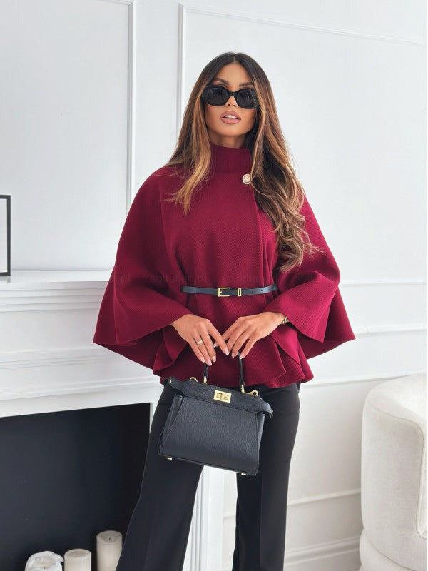 Veste papillon chic avec ceinture