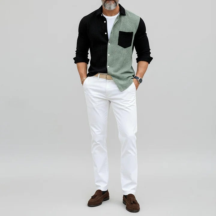 Chemises décontractées pour hommes