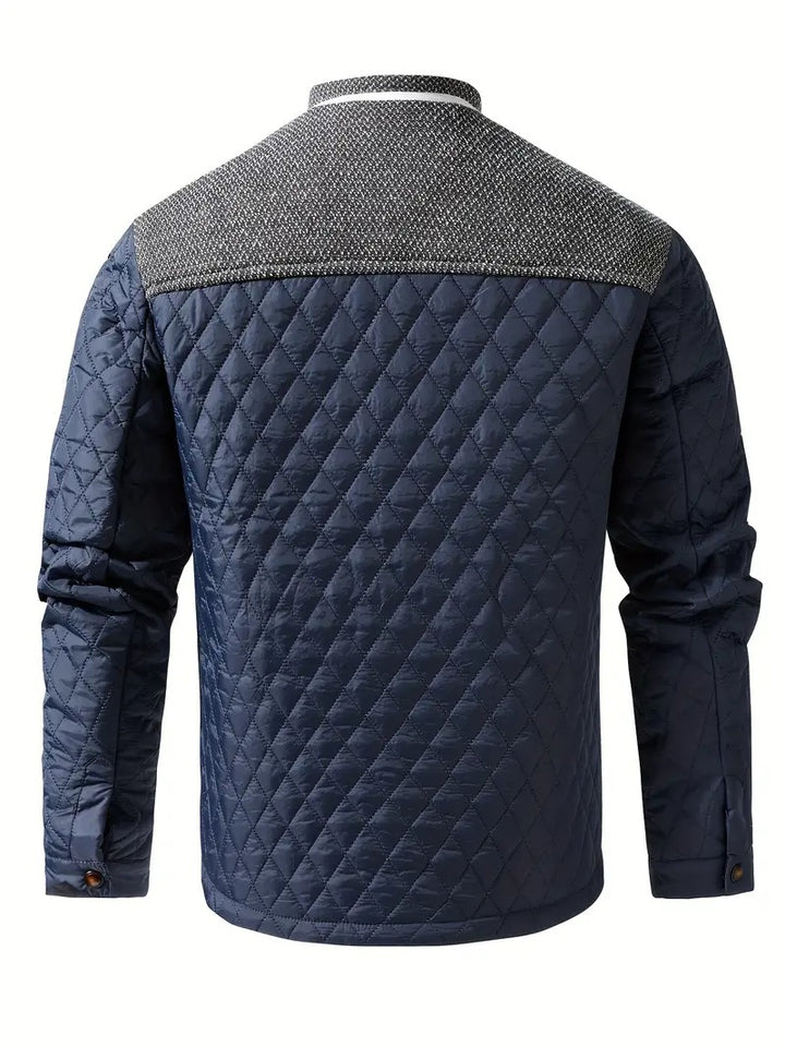 Veste matelassée chaude à col montant