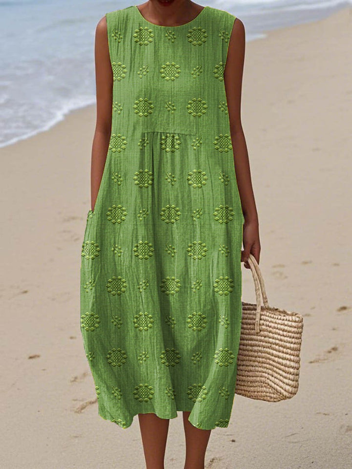 Robe de plage artistique