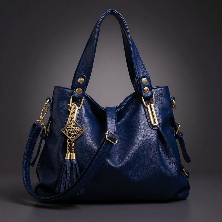 Sac fourre-tout rétro en cuir