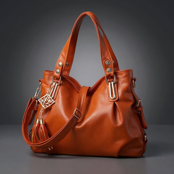 Sac fourre-tout rétro en cuir