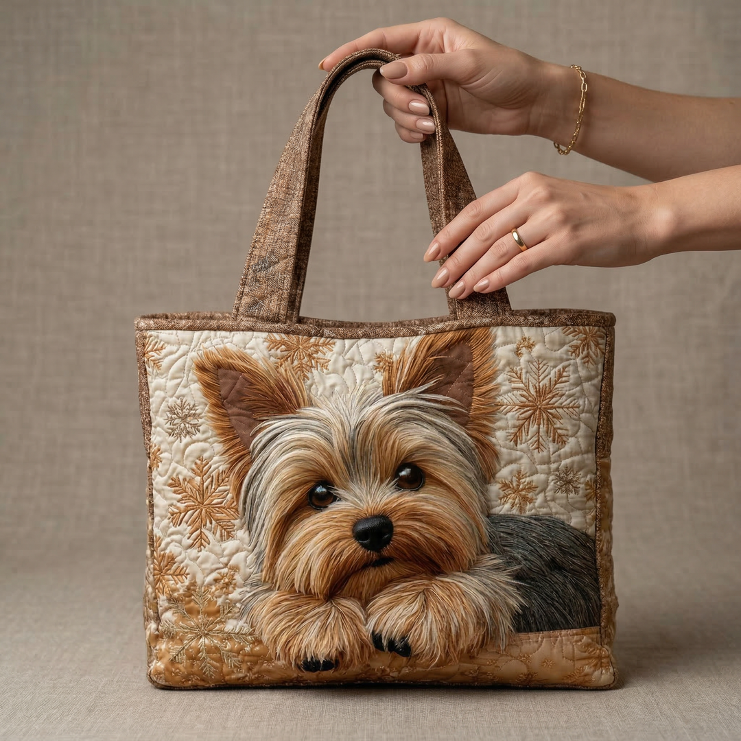 Handmade Tote Bag - Adorable Yorkshire