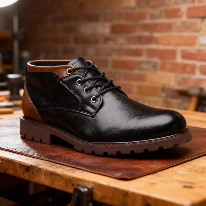 Bottines Chelsea pour homme en cuir