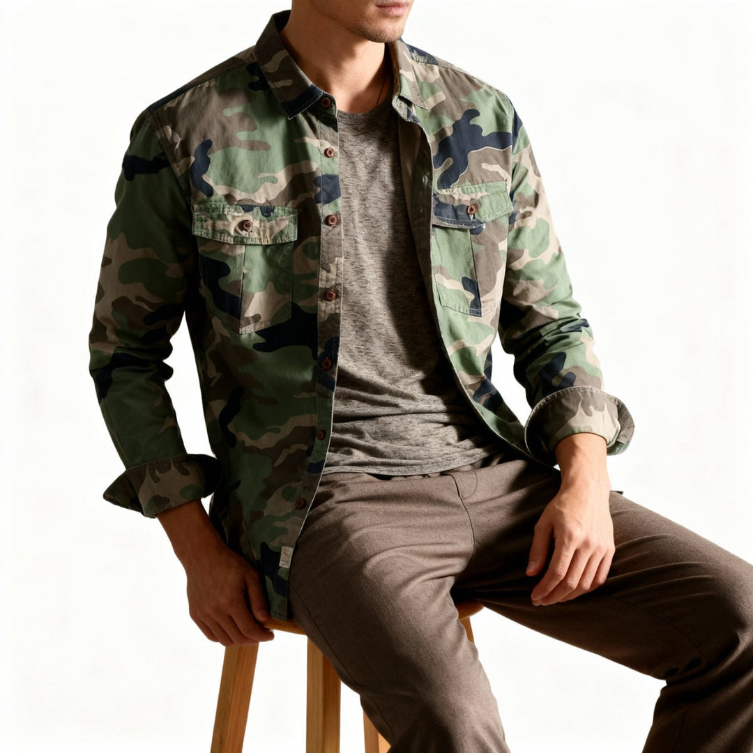 Veste camouflage militaire