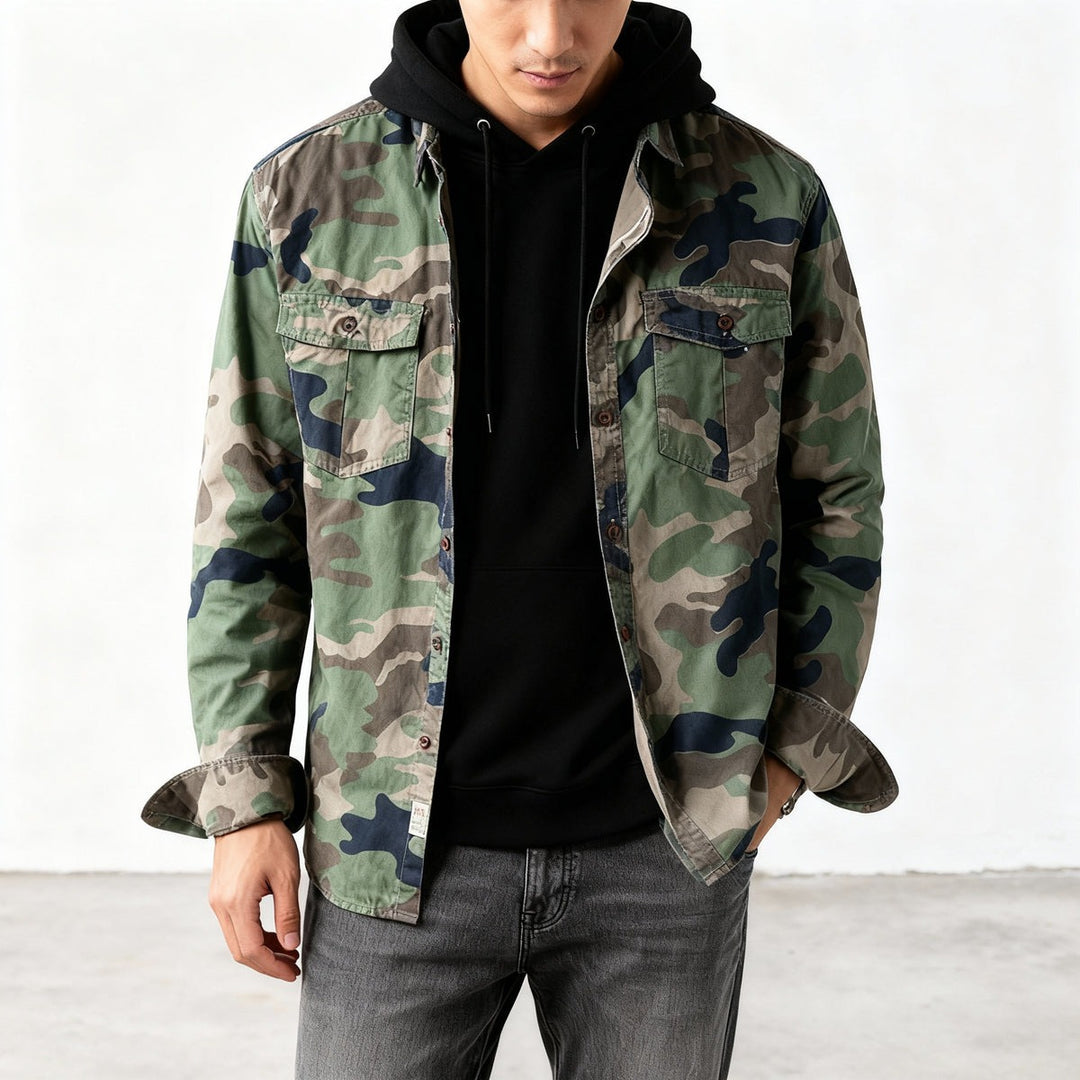 Veste camouflage militaire