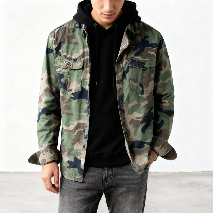 Veste camouflage militaire