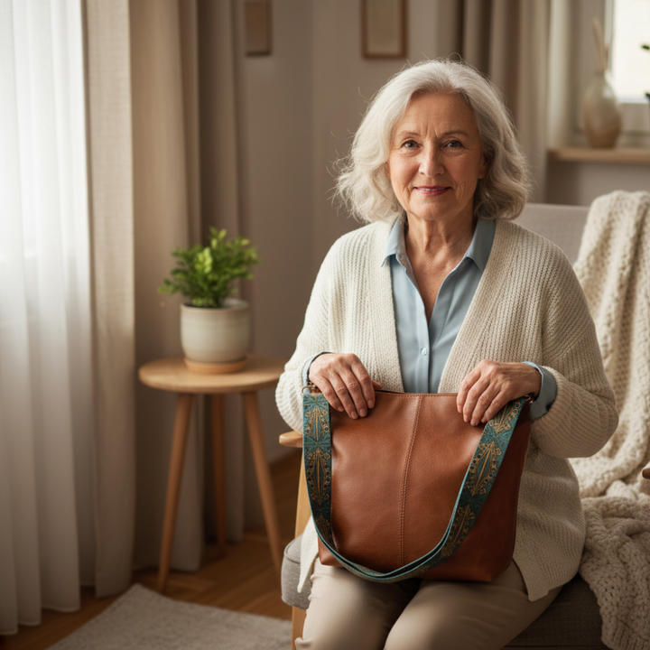 Sac en cuir vintage de Tamar