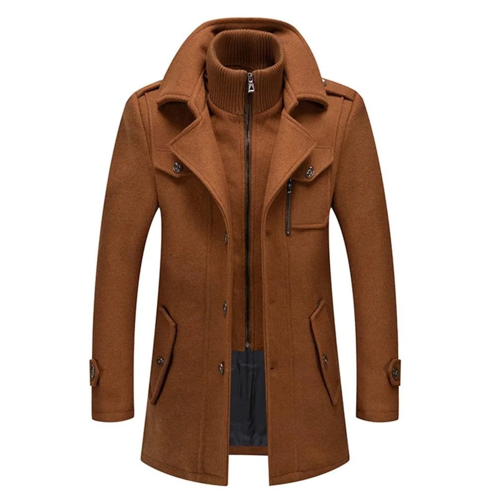 Manteau Long trench coat pour homme chic