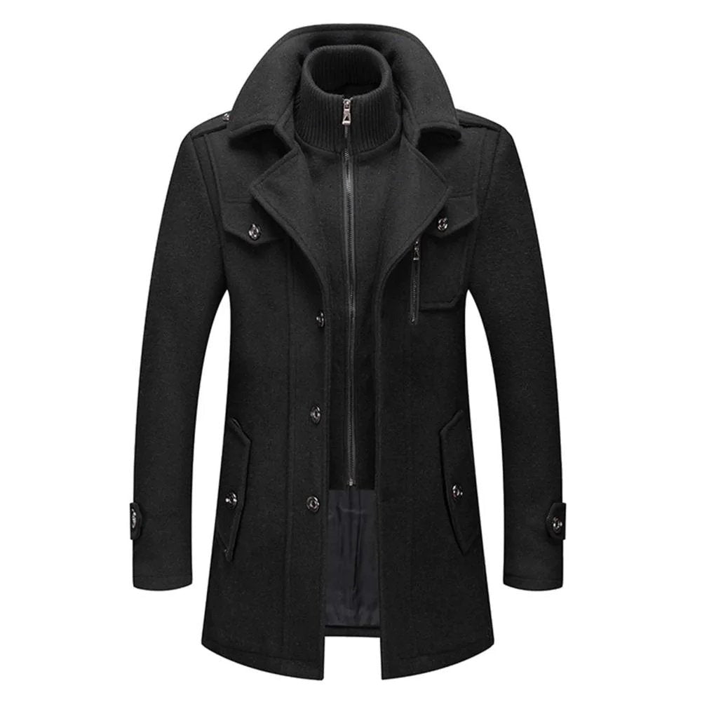Manteau Long trench coat pour homme chic
