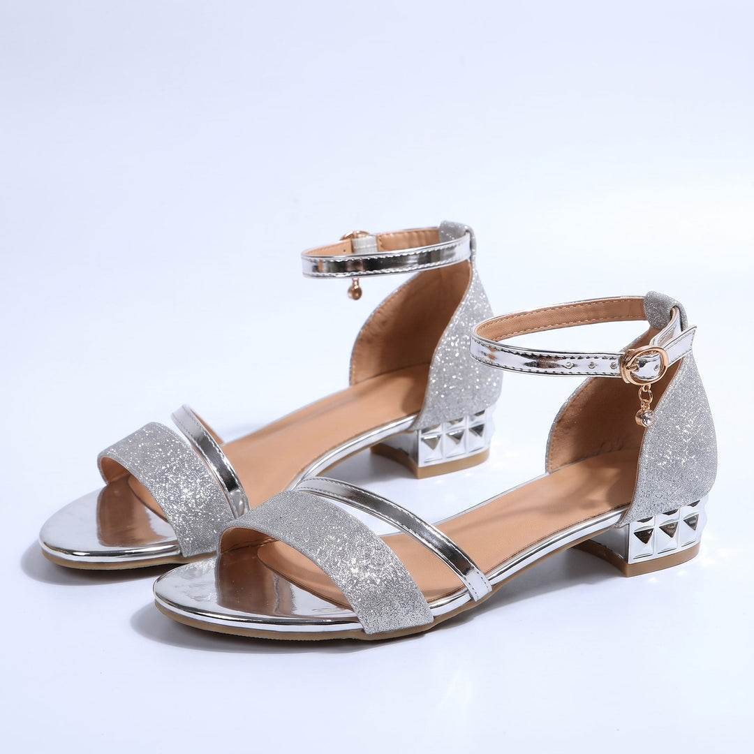 Aurelia™ | Low-Heel Evening Sandals