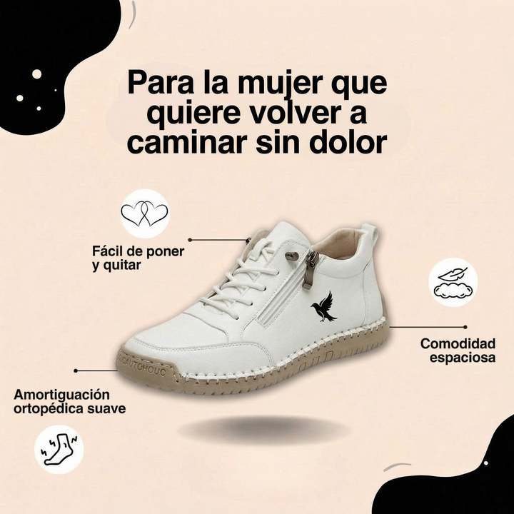 Mila – Comfortable orthopedic shoes + zipper