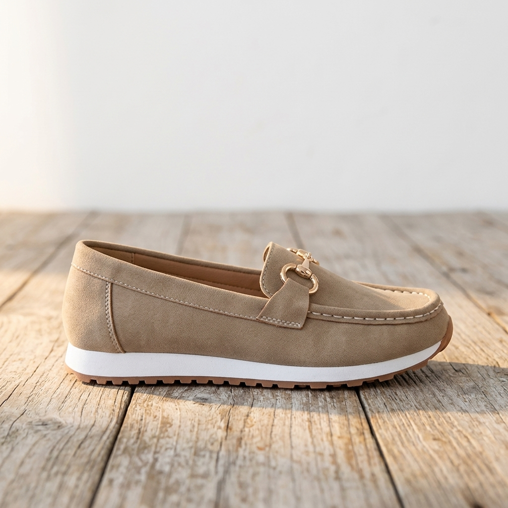 Elodie - Mocasines con Hebilla Plana