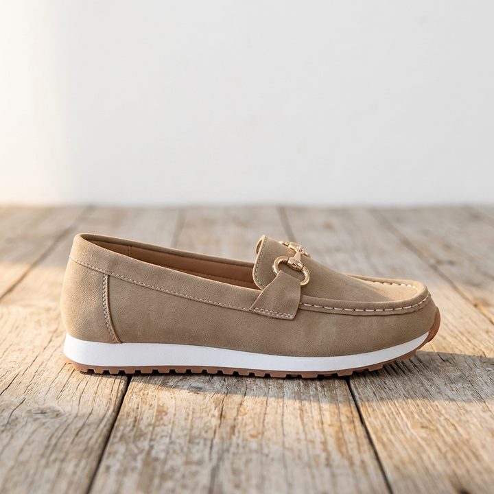 Elodie - Mocasines con Hebilla Plana