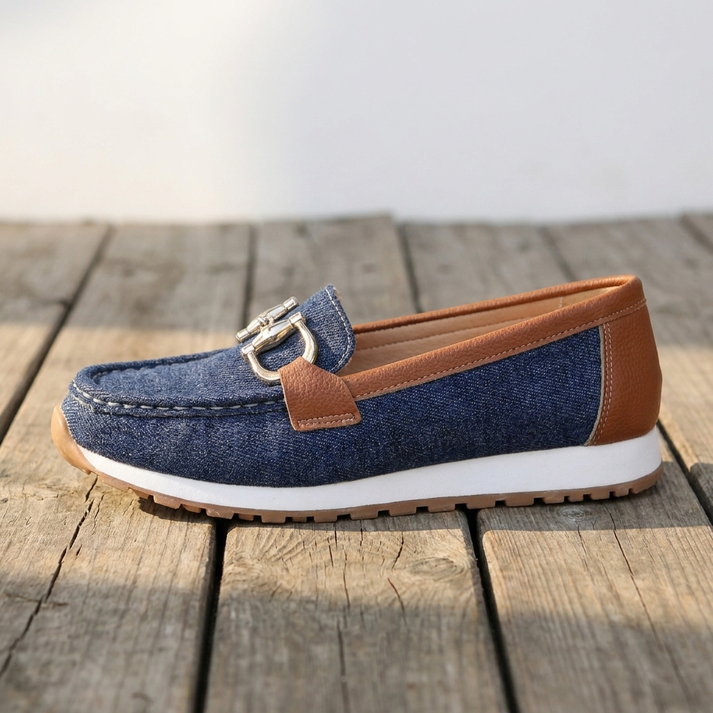 Esme - Mocasines con Hebilla Plana