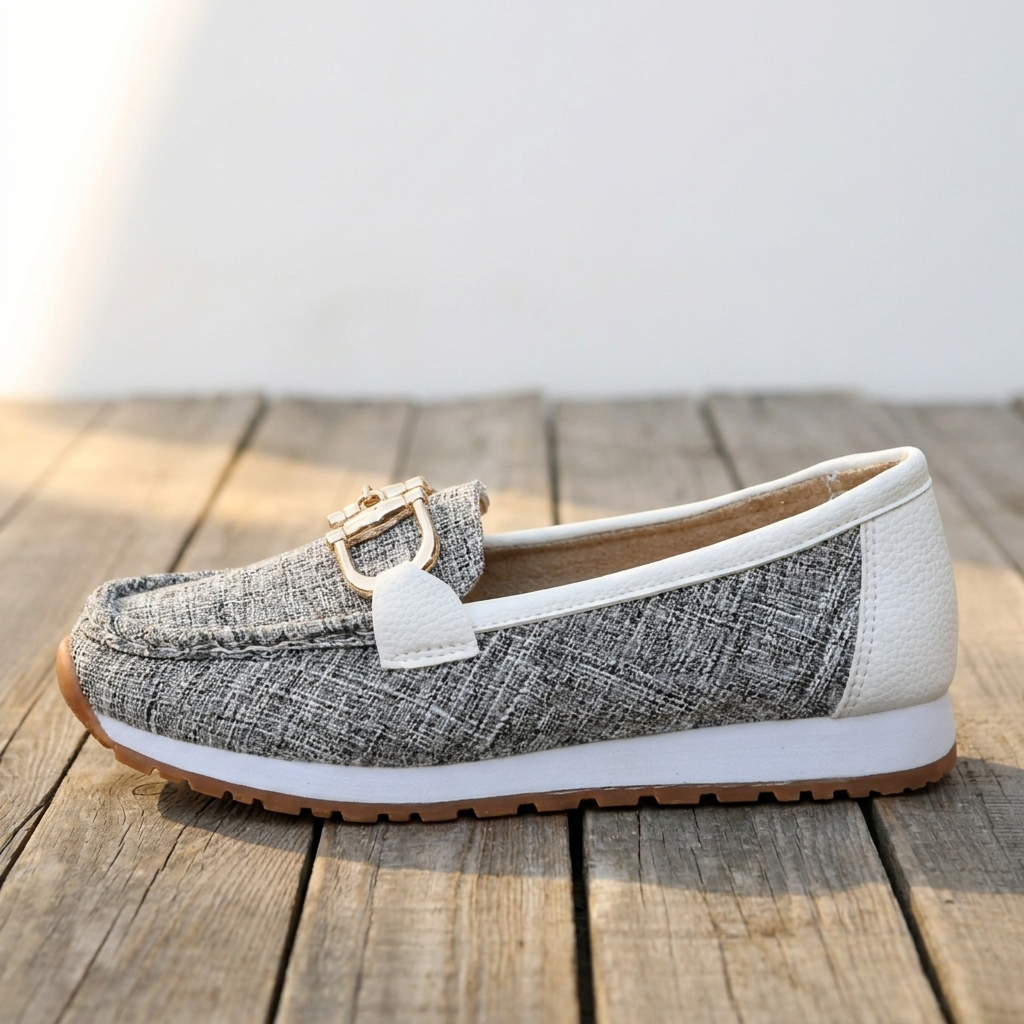 Esme - Mocasines con Hebilla Plana