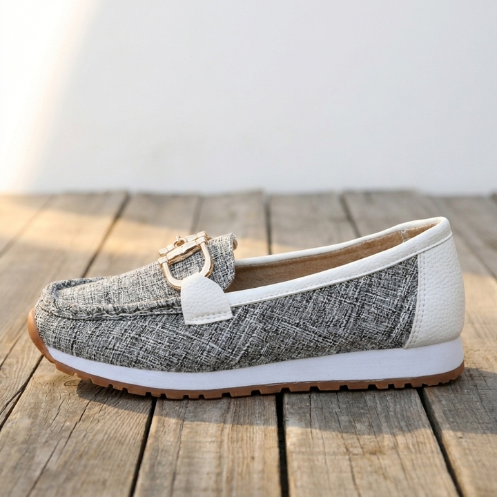 Esme - Mocasines con Hebilla Plana