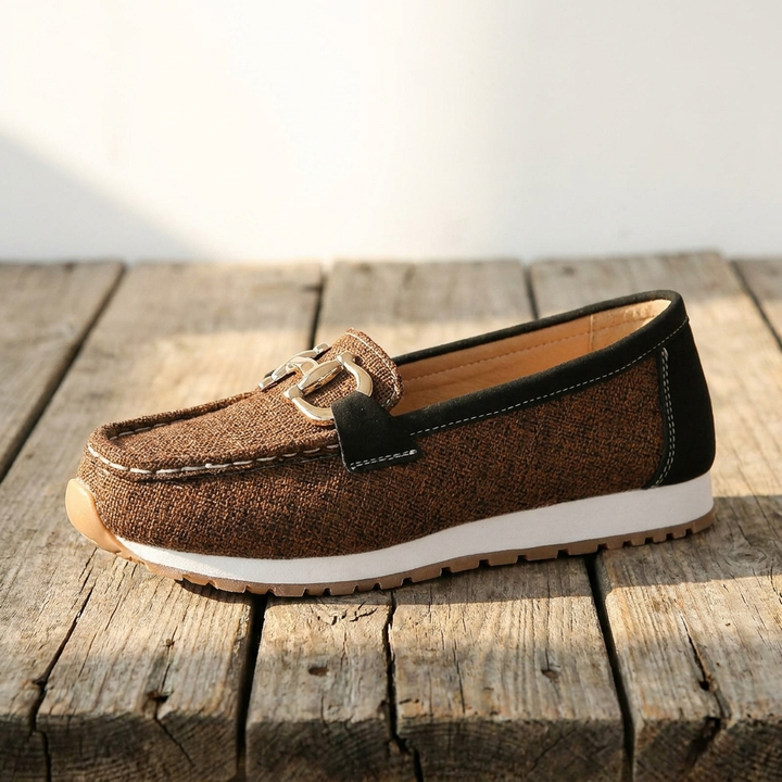 Esme - Mocasines con Hebilla Plana