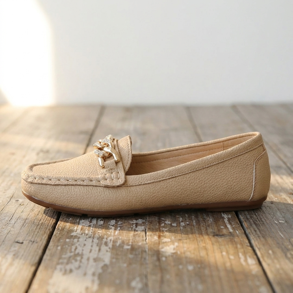 Eden - Mocasines con Hebilla de Diamante