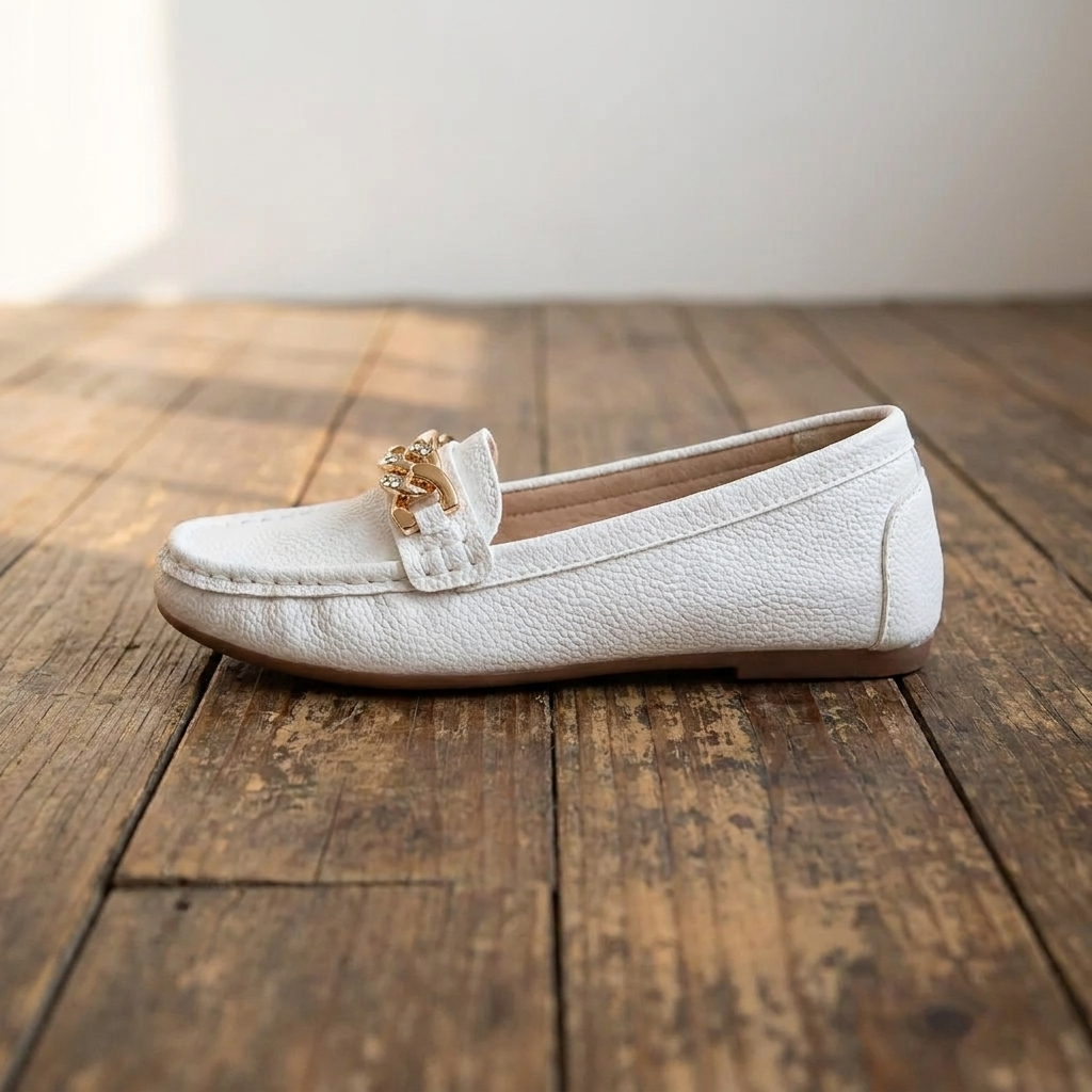 Eden - Mocasines con Hebilla de Diamante