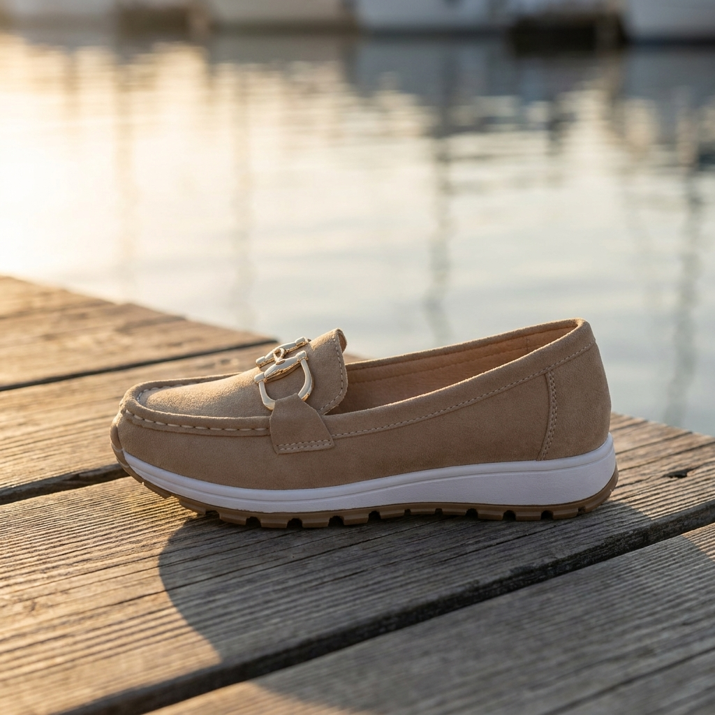 Elly - Mocasines Chic con Hebilla