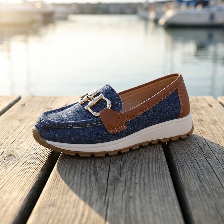 Elly - Mocasines Chic con Hebilla