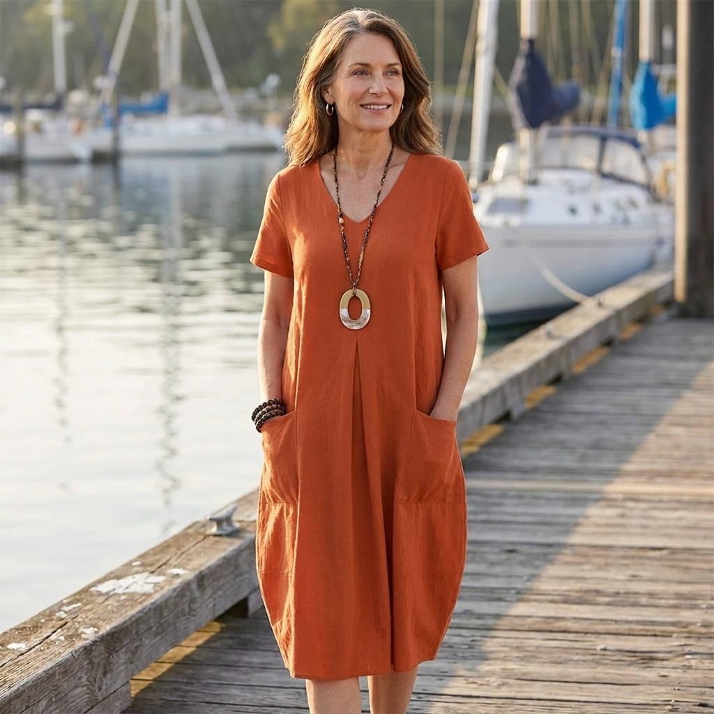 Kwani | Vestido Casual Fluido Fácil